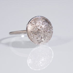 White Gold Ring with Diamonds
