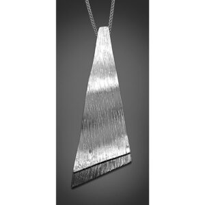 Necklace in 925 Silver with Oxidized details