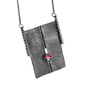 925 Silver Oxidized Necklace