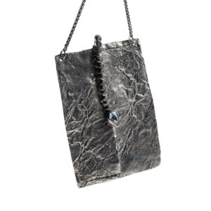 Necklace in 925 Silver Oxidized