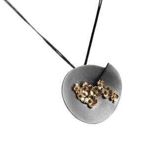Silver Oxidized Necklace 925