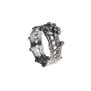 925 Oxidized Silver Ring