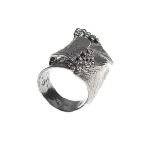 925 Silver Oxidized Ring