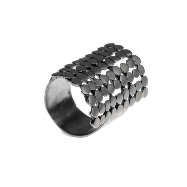 925 Silver Oxidized Ring